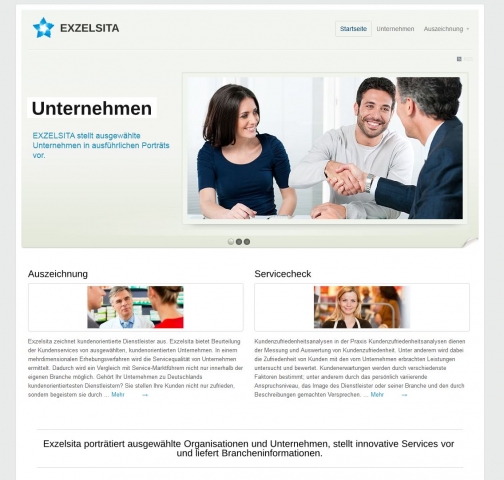 Exzelsita: Webseite in neuem Look Exzelsita: Webseite in neuem Look