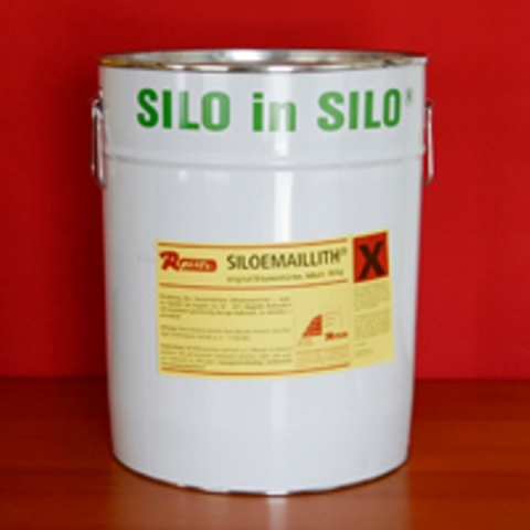 Original Siloemaillith aktiviert den Bitumenanstrich und beschleunigt die Trocknungszeit