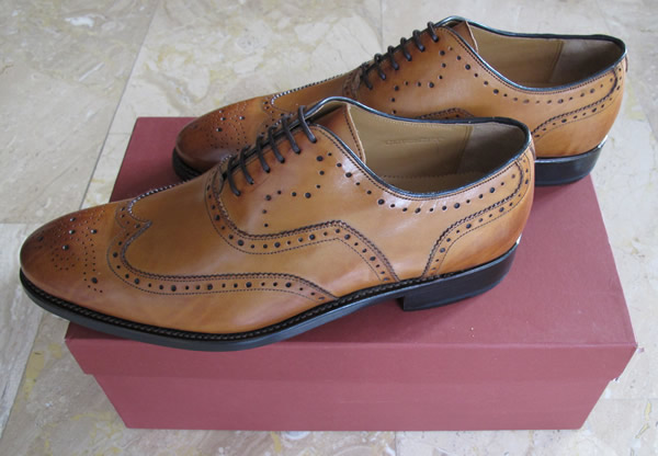Testschuh Oliver Grey Full Brogue Testschuh Oliver Grey Full Brogue
