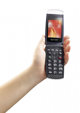 simvalley MOBILE Klapp-Notruf-Handy