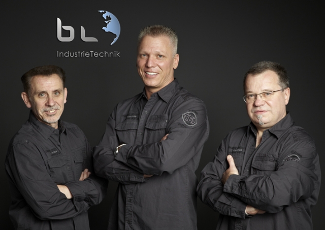 Team der B&L Industrietechnik, Pforzheim