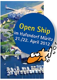 Open Ship im Hafendorf Müritz in der Mecklenburgischen Seenplatte Open Ship im Hafendorf Müritz in der Mecklenburgischen Seenplatte