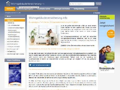 Neues Online-Portal: Wohngebaeudeversicherung.info Neues Online-Portal: Wohngebaeudeversicherung.info