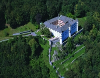 Schloss Tratzberg Vogelperspekive (Silberregion Karwendel)