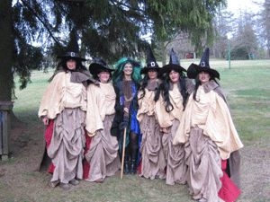 Hexen bei der Walpurgisfeier in Braunlage