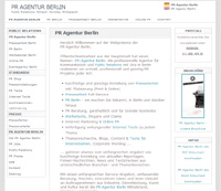 PR-Agentur-Berlin.de Screenshot