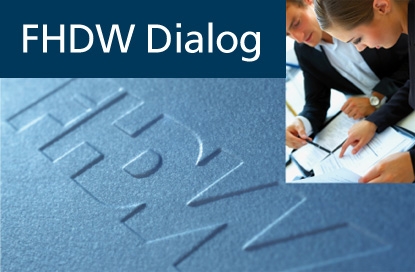 FHDW Dialog an der Fachhochschule der Wirtschaft FHDW Dialog an der Fachhochschule der Wirtschaft