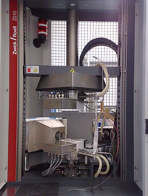 Prüfung von Katalysator-Lagermatten bei Temperaturen bis zu 980°C