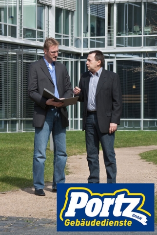 Die Geschäftsführer Udo Portz (links) und Heinz Milz