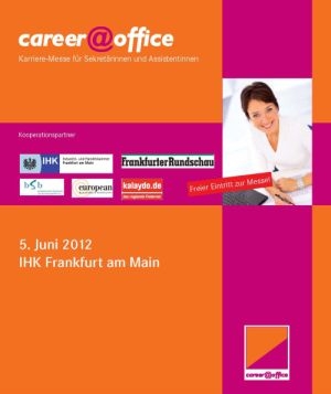 Coverabbildung des Programmhefts zur career@office Frankfurt 2012 Coverabbildung des Programmhefts zur career@office Frankfurt 2012