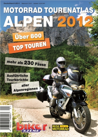 Tourenatlas Alpen 2012 lockt mitüber 800 Touren