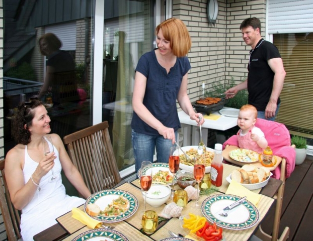Grillen auf dem Balkon, der Zankapfel Nummer 1 Grillen auf dem Balkon, der Zankapfel Nummer 1