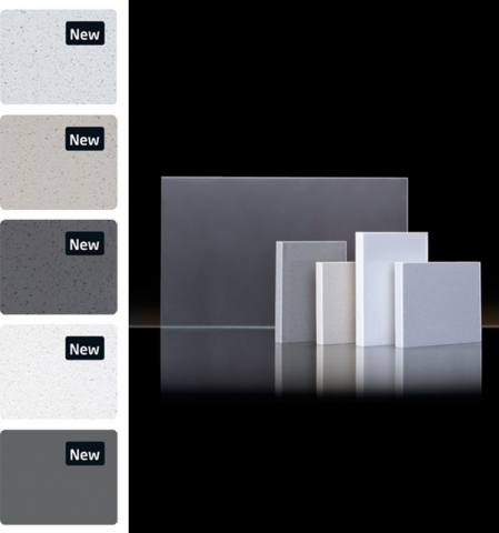 Neuen Farben 2012: Beim Mineralwerkstoff LG HIMACS® ist Grau im Trend Neuen Farben 2012: Beim Mineralwerkstoff LG HIMACS® ist Grau im Trend