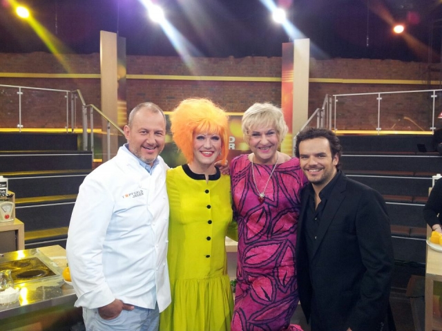 Frank Rosin, Deena, Selma Kruppschke, Steffen Henssler Frank Rosin, Deena, Selma Kruppschke, Steffen Henssler