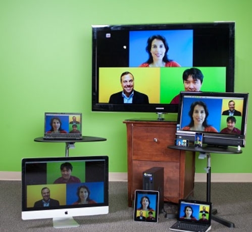 Mit Vidyo sind Videokonferenzen in HD-Qualität auf verschiedensten Endgeräten möglich. Mit Vidyo sind Videokonferenzen in HD-Qualität auf verschiedensten Endgeräten möglich.
