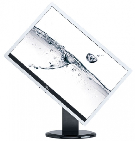 Der AOC e2219P2 mit Pivot-Funktion