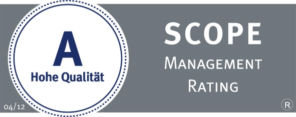 Scope bescheinigt dem Management der IMMOVATION AG langjährige, hohe Kompetenz undüber dem Marktdurc Scope bescheinigt dem Management der IMMOVATION AG langjährige, hohe Kompetenz undüber dem Marktdurc