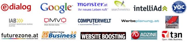 Veranstalter&Partner der 1. Google AdWords Konferenz am 3.5. in Wien