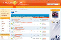 Musik4fun.com Screenshot