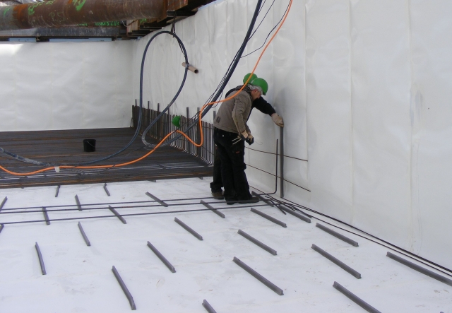 Preprufe® das Frischbetonverbundsystem mit abP für die Flächenabdichtung.