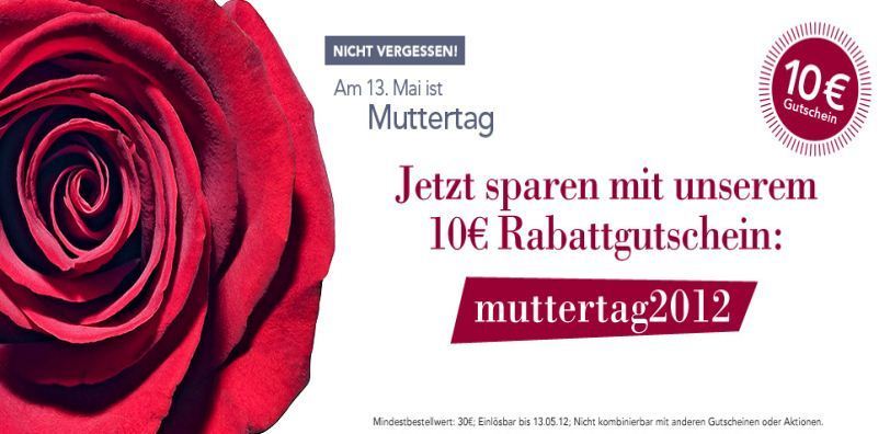 faszinata-Gutschein zum Muttertag 2012