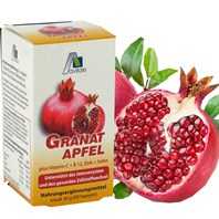 Gutes Immunsystem + gesunder Zellstoffwechsel = starke Abwehrkraft / Avitale Granatapfelextrakt Gutes Immunsystem + gesunder Zellstoffwechsel = starke Abwehrkraft / Avitale Granatapfelextrakt