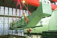 Diese Dampfturbine wurde von Lünen nach Bolivien verbracht