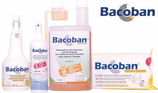 Bacoban Langzeit-Flächendesinfektionsprodukte Bacoban Langzeit-Flächendesinfektionsprodukte