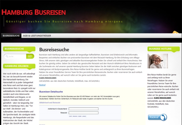 Busreisen nach Hamburg