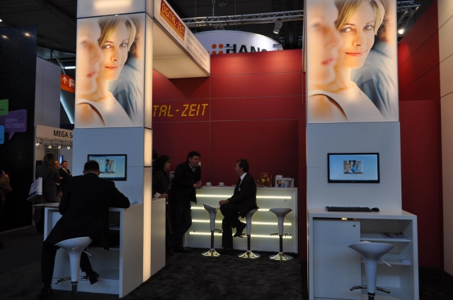 Messestand der DIGITAL-ZEIT GmbH