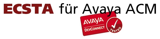 ECSTA von ESTOS für Avaya ACM ECSTA von ESTOS für Avaya ACM