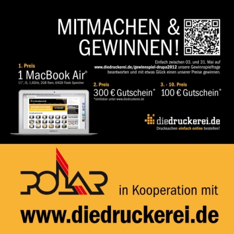 Gewinnspiel zur drupa 2012 Gewinnspiel zur drupa 2012