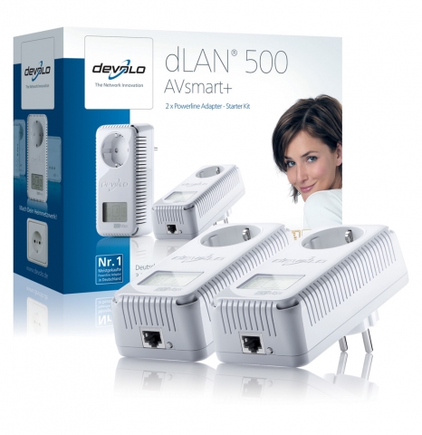 dLAN® 500 AVsmart+ Starter Kit dLAN® 500 AVsmart+ Starter Kit