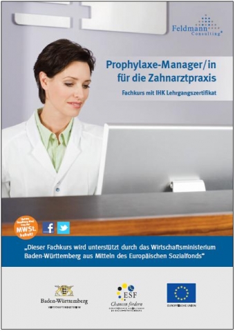 Prophylaxe-Manager/in mit IHK Lehrgangszertifikat in der Zahnarztpraxis