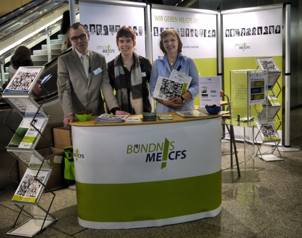 Infostand des Bündnisses ME/CFS