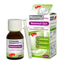 Mammut-San gegen Dreimonatskoliken © Mammut Pharma GmbH Mammut-San gegen Dreimonatskoliken © Mammut Pharma GmbH
