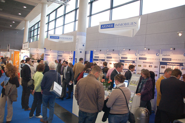 Aigner Immobilien auf der Münchner Immobilien Messe Aigner Immobilien auf der Münchner Immobilien Messe