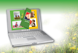 Innovative Idee: Das gedruckte Fotobuch ausgewählten Freunde im Internet zeigen. Innovative Idee: Das gedruckte Fotobuch ausgewählten Freunde im Internet zeigen.