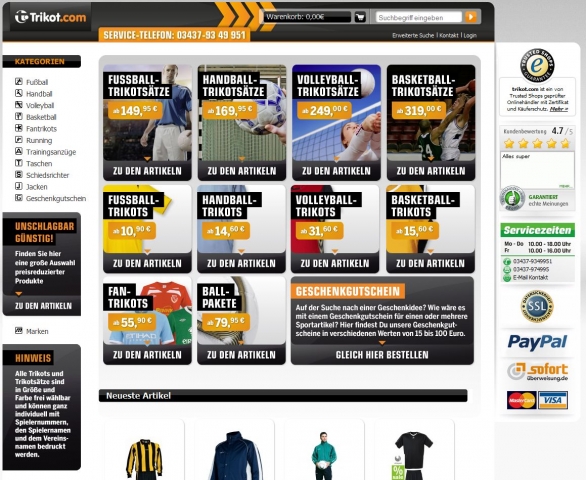 Trikot.com - Hauptsponsor VVG Grimma Trikot.com - Hauptsponsor VVG Grimma