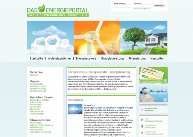 Das Energieportal Das Energieportal
