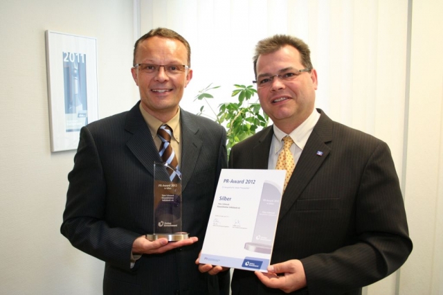 Joachim Wahl (Vertriebsdirektor der Union Investment)  und Timo Schmuck (Leiter vertrieb/Marketing d