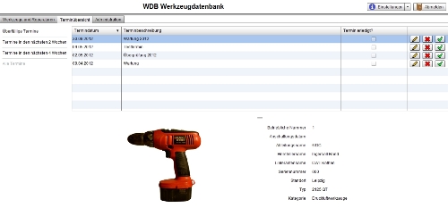 Werkzeugverwaltung leicht gemacht! Werkzeugverwaltung leicht gemacht!