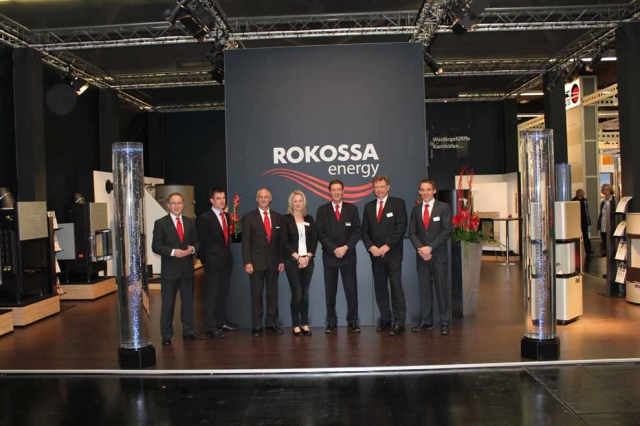 Das erfolgreiche Messe-Team von ROKOSSA energy auf der IFH in Nürnberg (von rechts nach links): Mark Das erfolgreiche Messe-Team von ROKOSSA energy auf der IFH in Nürnberg (von rechts nach links): Mark