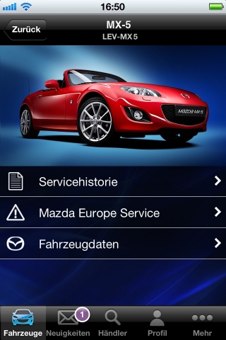 MyMazda App