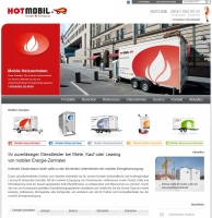 Hotmobil ist Komplettanbieter für die mobile Energieerzeugung von Wärme, Kälte und Dampf. Hotmobil ist Komplettanbieter für die mobile Energieerzeugung von Wärme, Kälte und Dampf.