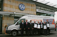 Volkswagen gratuliert Volkswagen Automobile Stuttgart zum Zertifikat. 