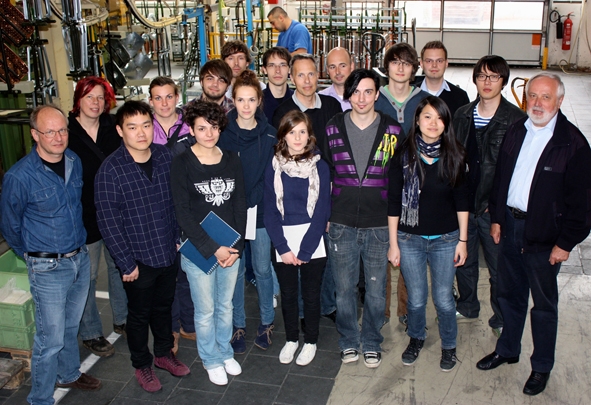 ?Eine faszinierende Komplexität?, zeigten sich die Studenten von der Produktionstiefe bei HDO beeind