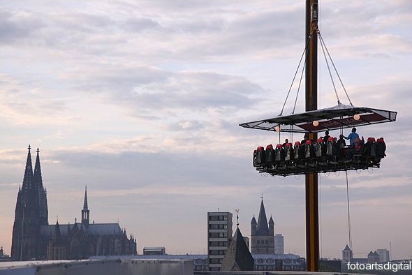 XING Köln lädt zum Dinner in the Sky