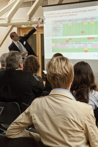Marcus Franklin, European Curriculum Development Manager der Pfizer Ltd, war einer der Referenten be