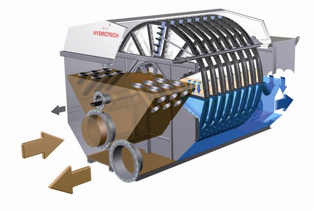 Höhere Energieeffizienz durch Design - der HSF 2600 Scheibenfilter.
